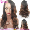 Nouveau style cheveux brésiliens u partie perruques ombre couleur mode ombre u partie perruques pour les femmes noires